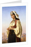 A Greek Beauty by Charles-Emile-Hippolyte Lecomte-Vernet