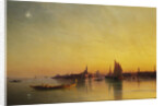 Venice from the Lagoon at Sunset by Ivan Konstantinovich Aivazovsky