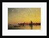 Venice from the Lagoon at Sunset by Ivan Konstantinovich Aivazovsky