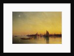 Venice from the Lagoon at Sunset by Ivan Konstantinovich Aivazovsky