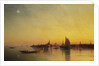 Venice from the Lagoon at Sunset by Ivan Konstantinovich Aivazovsky