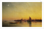 Venice from the Lagoon at Sunset by Ivan Konstantinovich Aivazovsky