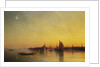 Venice from the Lagoon at Sunset by Ivan Konstantinovich Aivazovsky