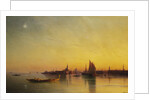 Venice from the Lagoon at Sunset by Ivan Konstantinovich Aivazovsky