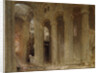 The Sermon (Durham Cathedral) by Albert Goodwin