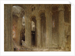 The Sermon (Durham Cathedral) by Albert Goodwin