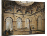 Interior Views of the Conservative Club: Entrance Hall and Grand Staircase by Anonymous