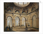 Interior Views of the Conservative Club: Entrance Hall and Grand Staircase by Anonymous