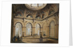 Interior Views of the Conservative Club: Entrance Hall and Grand Staircase by Anonymous