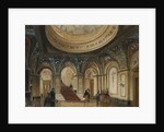Interior Views of the Conservative Club: Entrance Hall and Grand Staircase by Anonymous