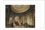 Interior Views of the Conservative Club: Entrance Hall and Grand Staircase by Anonymous