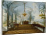 Painted Salon in the Palace of Schonbrunn by Franz Xaver Nachtmann