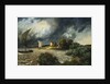 The Approaching Storm by Ernst Ferdinand Oehme