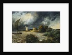The Approaching Storm by Ernst Ferdinand Oehme
