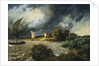 The Approaching Storm by Ernst Ferdinand Oehme