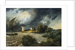 The Approaching Storm by Ernst Ferdinand Oehme