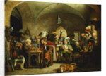 Soldiers in the Keep of a Castle by Martinus Rorbye