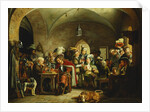 Soldiers in the Keep of a Castle by Martinus Rorbye