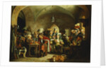 Soldiers in the Keep of a Castle by Martinus Rorbye