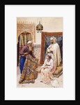 The Carpet Seller by Giulio Rosati