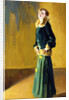 Lady in Green by Virgilio Costantini