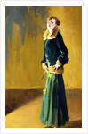 Lady in Green by Virgilio Costantini
