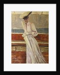 Madame Helleu on the Yacht Etoile by Paul Cesar Helleu