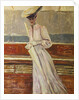 Madame Helleu on the Yacht Etoile by Paul Cesar Helleu