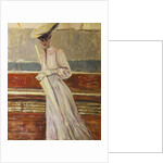 Madame Helleu on the Yacht Etoile by Paul Cesar Helleu