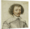 Portrait of Pierre Le Hayer Duperron, Bust-Length, Inside a Traced Border by Daniel Dumonstier