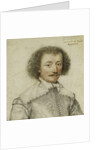 Portrait of Pierre Le Hayer Duperron, Bust-Length, Inside a Traced Border by Daniel Dumonstier