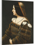 Portrait of a Lady, Half Length, in Profile by Bernardino de'Conti
