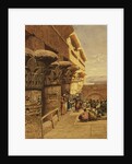 Musicians at Philae by Carl Friedrich Heinrich Werner