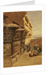 Musicians at Philae by Carl Friedrich Heinrich Werner