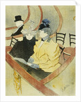 The Grand Lodge by Henri de Toulouse-Lautrec