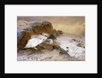 Ptarmigan in the Snow by Archibald Thorburn