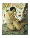 Seated Nude with a Mirror by Henri Lebasque