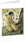 Seated Nude with a Mirror by Henri Lebasque