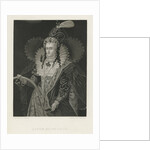 Lithograph of Queen Elizabeth by Anonymous