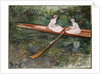 The Pink Rowing Boat by Claude Monet