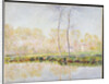 The Banks of the River Epte at Giverny by Claude Monet