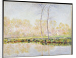 The Banks of the River Epte at Giverny by Claude Monet