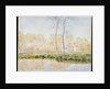 The Banks of the River Epte at Giverny by Claude Monet