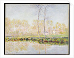 The Banks of the River Epte at Giverny by Claude Monet