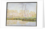 The Banks of the River Epte at Giverny by Claude Monet