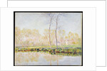 The Banks of the River Epte at Giverny by Claude Monet