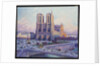 Notre-Dame de Paris, Vue du Quai Saint-Michel by Maximilien Luce