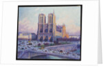 Notre-Dame de Paris, Vue du Quai Saint-Michel by Maximilien Luce