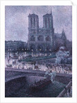 Notre Dame by Maximilien Luce