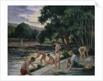 Bathers on the Banks of the Cure by Maximilien Luce